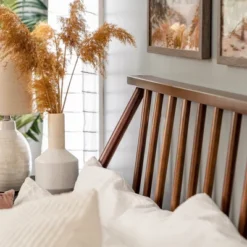 Boho Solid Wood Spindle Platform Bed - Saracina Home 26 Boho Solid Wood Spindle Platform Bed - Saracina Home -Featured Furniture Stores GUEST 56d06391 618a 4987 81f4 c67d43671300