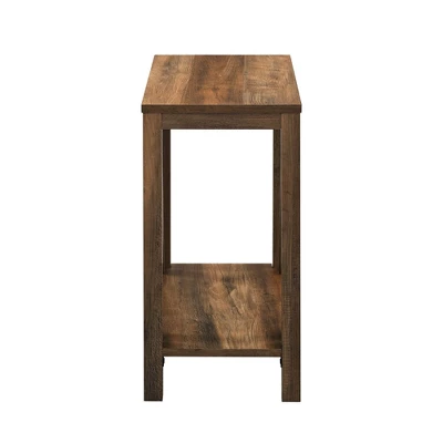 Taylen A Frame Farmhouse Open Storage Side Table - Saracina Home 4 Taylen A Frame Farmhouse Open Storage Side Table - Saracina Home - Image 2