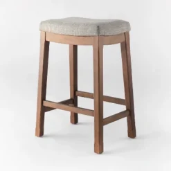 Candor Wood And Upholstered Saddle Counter Height Barstool - Threshold™ 16 Candor Wood And Upholstered Saddle Counter Height Barstool - Threshold™ -Featured Furniture Stores GUEST 5b16e3f6 659a 452c 94c6 c37d9de19550