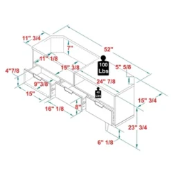 Cara Mid-Century Modern 3 Drawer Corner TV Stand For TVs Up To 58" - Saracina Home 30 Cara Mid-Century Modern 3 Drawer Corner TV Stand For TVs Up To 58" - Saracina Home -Featured Furniture Stores GUEST 63003f1f 44d7 4165 9d1a 122bd84a0d5d