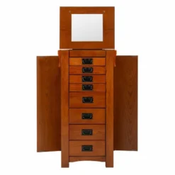 Delia Jewelry Armoire Brown - Powell Company 18 Delia Jewelry Armoire Brown - Powell Company -Featured Furniture Stores GUEST 63836421 b774 4101 b02d ab6994658c4d