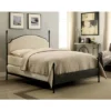 Geraldine Upholstered Headboard Poster Panel Bed Powder Coated Gun Metal - HOMES: Inside + Out 1 Geraldine Upholstered Headboard Poster Panel Bed Powder Coated Gun Metal - HOMES: Inside + Out -Featured Furniture Stores GUEST 68b63e82 d308 4da5 a092 5b7b86bff086
