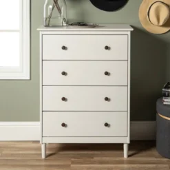 Stiva Classic Mid-Century Modern Vertical 4 Drawer Dresser - Saracina Home 15 Stiva Classic Mid-Century Modern Vertical 4 Drawer Dresser - Saracina Home -Featured Furniture Stores GUEST 68d4ecb8 3e27 43b1 b59e edd78e340610