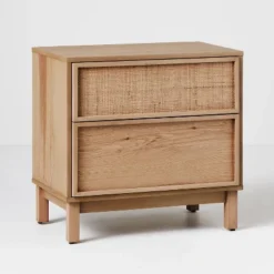 Wood & Cane Transitional Nightstand - Hearth & Hand™ With Magnolia 20 Wood & Cane Transitional Nightstand - Hearth & Hand™ With Magnolia -Featured Furniture Stores GUEST 6c47a1ff ce6a 4448 9a6a 5cf9c0d54333