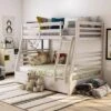 HOMES: Inside + Out Twin Over Full Kids' Emma Bunk Bed Wire Brushed White - IoHOMES 2 HOMES: Inside + Out Twin Over Full Kids' Emma Bunk Bed Wire Brushed White - IoHOMES -Featured Furniture Stores GUEST 6cf62136 8143 449d 9d47 0097d2fb8883