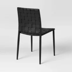 Wellfleet Woven Leather Metal Base Dining Chair - Threshold™ 12 Wellfleet Woven Leather Metal Base Dining Chair - Threshold™ -Featured Furniture Stores GUEST 6d59ee03 4e98 40d3 8283 9f9d59e1aec5
