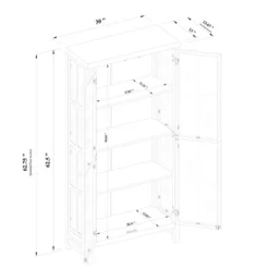 Bountiful Wood And Glass Tall Cabinet - Threshold™ Designed With Studio McGee 13 Bountiful Wood And Glass Tall Cabinet - Threshold™ Designed With Studio McGee -Featured Furniture Stores GUEST 6ee1338d 097f 4cfb b2df da976038b2e6
