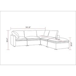 5pc Allandale Modular Sectional Sofa Set - Project 62™ 15 5pc Allandale Modular Sectional Sofa Set - Project 62™ -Featured Furniture Stores GUEST 6fe5734f a99e 4188 b902 bcc9240740b5