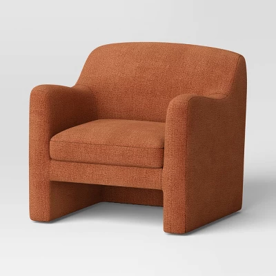 Maldone Curved Upholstered Accent Chair - Threshold™ 8 Maldone Curved Upholstered Accent Chair - Threshold™ - Image 6
