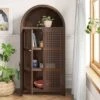 Woven Arched Wood Cabinet - Threshold™ 2 Woven Arched Wood Cabinet - Threshold™ -Featured Furniture Stores GUEST 73a55bd1 6a6c 4c44 84d9 6effff9a7fc1