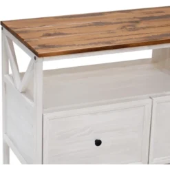 Farmhouse 3 Drawer Wood TV Stand For TVs Up To 65" - Saracina Home 28 Farmhouse 3 Drawer Wood TV Stand For TVs Up To 65" - Saracina Home -Featured Furniture Stores GUEST 742fb934 9c84 40a5 80bd cee033afe1e7
