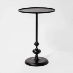 Londonberry Turned Metal Accent Table Black - Threshold 20 Londonberry Turned Metal Accent Table Black - Threshold -Featured Furniture Stores GUEST 78009dd0 dddf 4ac6 a4fc d2665f9d9972