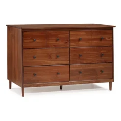 Stiva Classic Mid-Century Modern Horizontal 6 Drawer Dresser - Saracina Home 39 Stiva Classic Mid-Century Modern Horizontal 6 Drawer Dresser - Saracina Home -Featured Furniture Stores GUEST 78791d89 6431 4350 b98b c4637b18a0d0