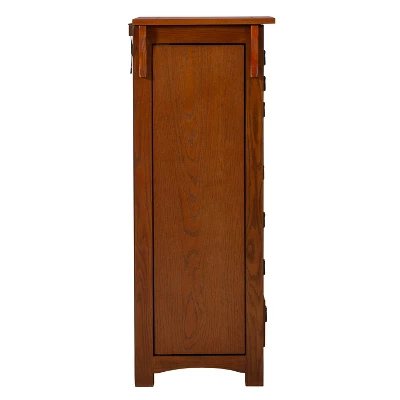 Delia Jewelry Armoire Brown - Powell Company 5 Delia Jewelry Armoire Brown - Powell Company - Image 3