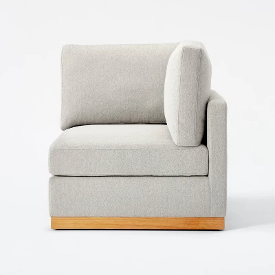 Woodland Hills Modular Sectional Corner Light Gray - Threshold™ Designed With Studio McGee 3 Woodland Hills Modular Sectional Corner Light Gray - Threshold™ Designed With Studio McGee - Image 2