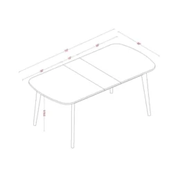 Astrid Mid-Century Drop Leaf Dining Table - Threshold™ 15 Astrid Mid-Century Drop Leaf Dining Table - Threshold™ -Featured Furniture Stores GUEST 804508c4 e30b 4c64 8f04 e4df960068df