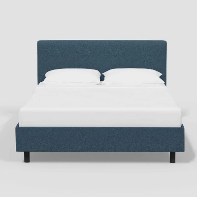 Olivia Upholstered Textured Linen Platform Bed - Threshold™ 3 Olivia Upholstered Textured Linen Platform Bed - Threshold™