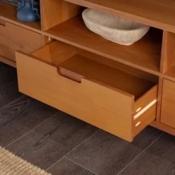 Cara 3 Drawer Mid-Century Modern 3 Drawer TV Stand For TVs Up To 80" - Saracina Home 20 Cara 3 Drawer Mid-Century Modern 3 Drawer TV Stand For TVs Up To 80" - Saracina Home -Featured Furniture Stores GUEST 8201f05f 5099 4fe4 a629 d34231b717fb