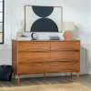 Mid-Century Modern Contoured 6 Drawer Dresser - Saracina Home 2 Mid-Century Modern Contoured 6 Drawer Dresser - Saracina Home -Featured Furniture Stores GUEST 835bca04 5042 4090 9359 69c944436414