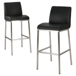 30" Vasos Bonded Leather Barstool Set 2ct - Christopher Knight Home 10 30" Vasos Bonded Leather Barstool Set 2ct - Christopher Knight Home -Featured Furniture Stores GUEST 849d2d6a 7a4c 4bd6 8b3b 01b5c721dc1d