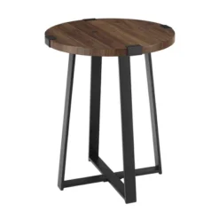 Wrightson Urban Industrial Faux Wrap Leg Round Side Table - Saracina Home 18 Wrightson Urban Industrial Faux Wrap Leg Round Side Table - Saracina Home -Featured Furniture Stores GUEST 85175990 d6ce 4a98 b921 b0ae1f64a193