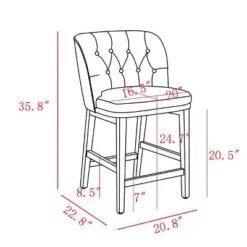 Winfall Tufted Barrel Counter Height Barstool Linen - Threshold™ 13 Winfall Tufted Barrel Counter Height Barstool Linen - Threshold™ -Featured Furniture Stores GUEST 862591f2 c5d6 4cbd b107 373f25260e5a