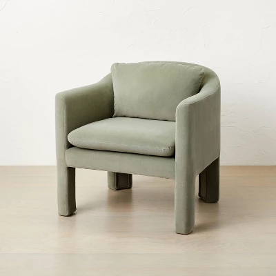 Linaria Fully Upholstered Velvet Accent Chair - Opalhouse™ Designed With Jungalow™ 12 Linaria Fully Upholstered Velvet Accent Chair - Opalhouse™ Designed With Jungalow™ - Image 10