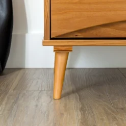 Mid-Century Modern Contoured 5 Drawer Chest Of Drawers - Saracina Home -Featured Furniture Stores GUEST 88e43b7b ee52 4f3b 8d17 069d4af49b5d