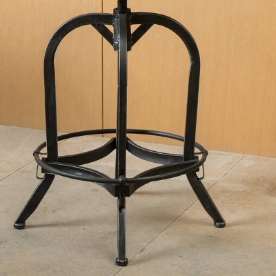 Stirling Adjustable Barstool - Christopher Knight Home 5 Stirling Adjustable Barstool - Christopher Knight Home - Image 3