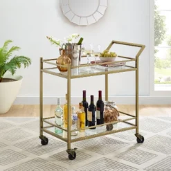 Aimee Bar Cart - Crosley 12 Aimee Bar Cart - Crosley -Featured Furniture Stores GUEST 8d427f76 2d70 45f8 8430 dd552a1ae88f