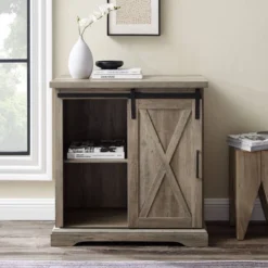 Tertia Industrial Accent Cabinet With Sliding X Barn Door - Saracina Home 19 Tertia Industrial Accent Cabinet With Sliding X Barn Door - Saracina Home -Featured Furniture Stores GUEST 91cbd7bd 1a47 457c aba7 b2aeb362086b