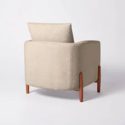 Elroy Faux Shearling Accent Chair With Wood Legs - Threshold™ Designed With Studio McGee 16 Elroy Faux Shearling Accent Chair With Wood Legs - Threshold™ Designed With Studio McGee -Featured Furniture Stores GUEST 9253b8cf 4e11 4a1b aeb0 11fec1e0f29d