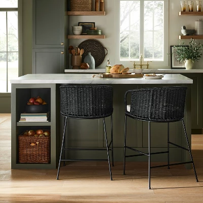 Westcliff Seagrass Counter Height Barstool - Threshold™ Designed With Studio McGee 3 Westcliff Seagrass Counter Height Barstool - Threshold™ Designed With Studio McGee