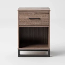 Mixed Material Nightstand - Room Essentials™ 16 Mixed Material Nightstand - Room Essentials™ -Featured Furniture Stores GUEST 94c8f805 374f 42b3 8256 c686819f9937