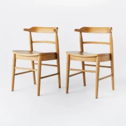 2pk Kaysville Curved Back Wood Dining Chair - Threshold™ Designed With Studio McGee 19 2pk Kaysville Curved Back Wood Dining Chair - Threshold™ Designed With Studio McGee -Featured Furniture Stores GUEST 96181127 0bb6 41a1 999c 8f5d44c53b74