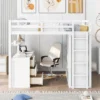 Full Size Loft Bed With Drawers, Desk And Wardrobe - ModernLuxe 2 Full Size Loft Bed With Drawers, Desk And Wardrobe - ModernLuxe -Featured Furniture Stores GUEST 9b9a7aaa 977c 4255 916d e8b69477ac35