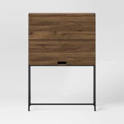 Loring Wood Secretary Desk With Hutch And Charging Station Walnut - Threshold™ 9 Loring Wood Secretary Desk With Hutch And Charging Station Walnut - Threshold™ -Featured Furniture Stores GUEST 9bf83393 7336 44d1 b8ec 482f68853fe2