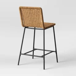 Wasson Woven Metal Leg Counter Height Barstool Tan - Threshold™ 8 Wasson Woven Metal Leg Counter Height Barstool Tan - Threshold™ -Featured Furniture Stores GUEST 9c2c977c 3581 4935 8100 e53c15df4513