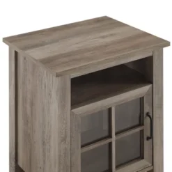 Transitional Classic Windowpane Storage Side Table - Saracina Home -Featured Furniture Stores GUEST 9ee162b5 066b 4760 a226 f954c2073eb0