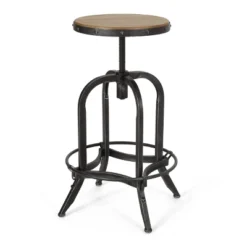 2pc Farmdale Industrial Firwood Adjustable Height Swivel Counter Height Barstools Antique Natural/Pewter - Christopher Knight Home 13 2pc Farmdale Industrial Firwood Adjustable Height Swivel Counter Height Barstools Antique Natural/Pewter - Christopher Knight Home -Featured Furniture Stores GUEST a3ad2250 e107 46f8 b155 fb14e222957c