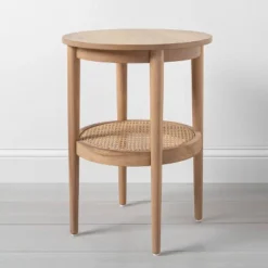 Wood & Cane Round Accent Side Table - Hearth & Hand™ With Magnolia 23 Wood & Cane Round Accent Side Table - Hearth & Hand™ With Magnolia -Featured Furniture Stores GUEST a47b2b48 7b15 4cfc b563 12ea4809872c