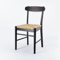 Logan Wood Dining Chair With Woven Seat - Threshold™ Designed With Studio McGee -Featured Furniture Stores GUEST a48fd9e6 3c2f 437a bb66 70671f884474