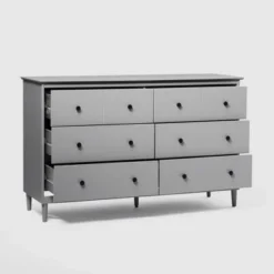 Stiva Classic Mid-Century Modern Horizontal 6 Drawer Dresser - Saracina Home 35 Stiva Classic Mid-Century Modern Horizontal 6 Drawer Dresser - Saracina Home -Featured Furniture Stores GUEST ab27ae63 eb40 4a84 a28a ef6f50069d2d