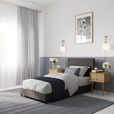 Yanis Upholstered Bed With USB - Room & Joy 5 Yanis Upholstered Bed With USB - Room & Joy - Image 3