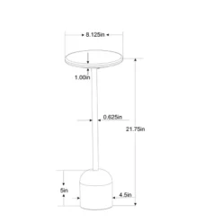 Marble Top Drink Side Table - Brass/White - Hearth & Hand™ With Magnolia 11 Marble Top Drink Side Table - Brass/White - Hearth & Hand™ With Magnolia -Featured Furniture Stores GUEST ae4318a5 b344 4c26 bac4 a7044e6cc4c2