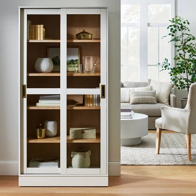 72" Promontory Cabinet With Sliding Doors - Threshold™ Designed With Studio McGee 10 72" Promontory Cabinet With Sliding Doors - Threshold™ Designed With Studio McGee - Image 8