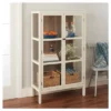 56.2" Hadley Library Cabinet With Glass Shell White - Threshold™ 2 56.2" Hadley Library Cabinet With Glass Shell White - Threshold™ -Featured Furniture Stores GUEST b27660bf b767 4281 b125 b4e4c371f513
