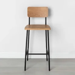 Wood & Steel Bar Stool - Natural/Black - Hearth & Hand™ With Magnolia 9 Wood & Steel Bar Stool - Natural/Black - Hearth & Hand™ With Magnolia -Featured Furniture Stores GUEST b3eacea7 2f17 432d b7c0 8c1e2de8d0d8