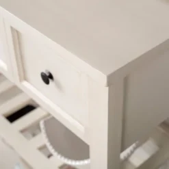 48" Farmhouse Solid Wood 2 Drawer Buffet White - Saracina Home -Featured Furniture Stores GUEST b5853194 2753 4ee0 a18a 2cc770d50078