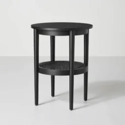 Wood & Cane Round Accent Side Table - Hearth & Hand™ With Magnolia 21 Wood & Cane Round Accent Side Table - Hearth & Hand™ With Magnolia -Featured Furniture Stores GUEST b688d509 c61f 4727 8ba3 37d5d424278b